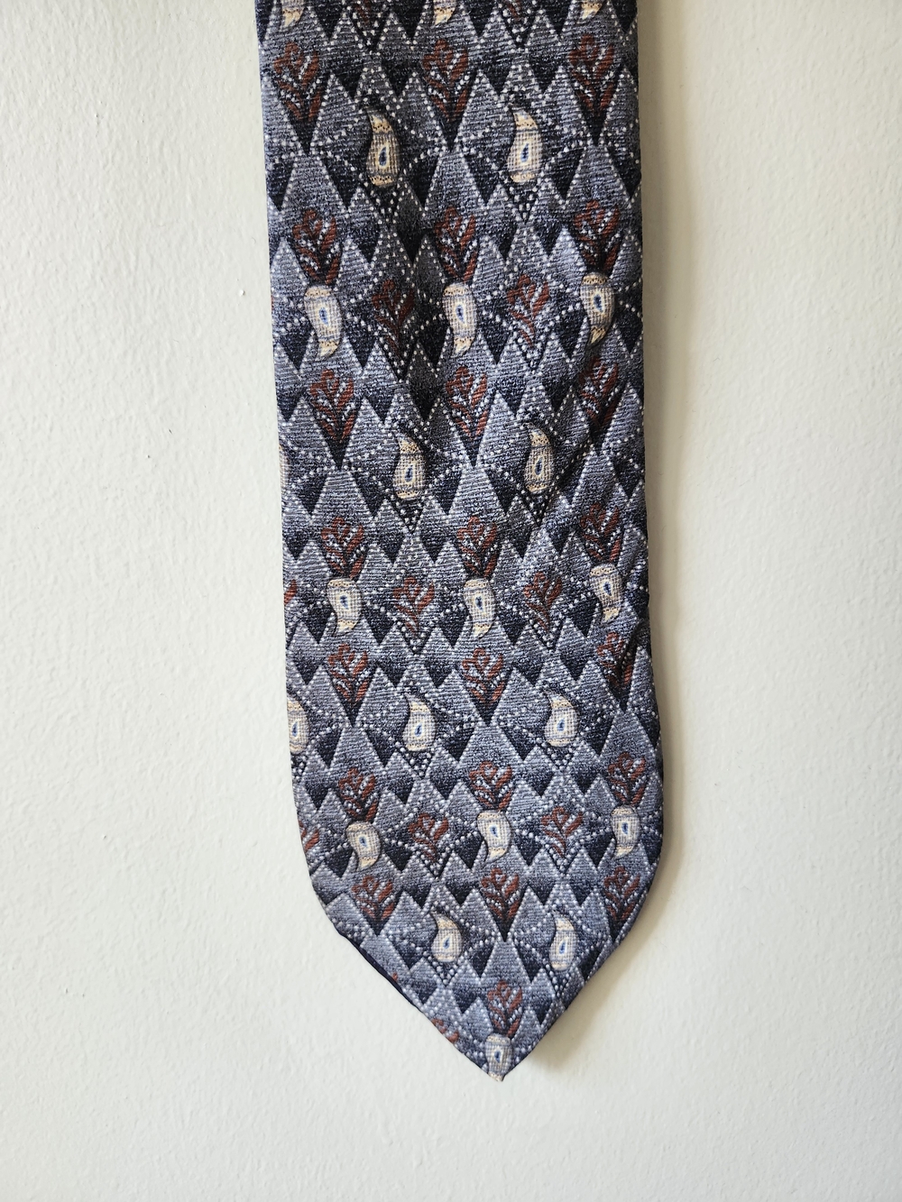 Dior Silk Geometric Tie